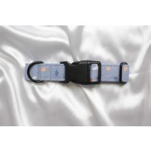 Kék mintás elegáns pamut Zafír nyakörv