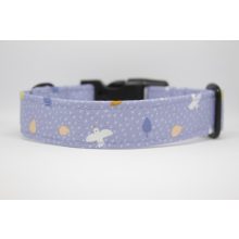 Kék mintás elegáns pamut Zafír nyakörv