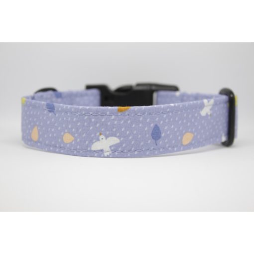 Kék mintás elegáns pamut Zafír nyakörv