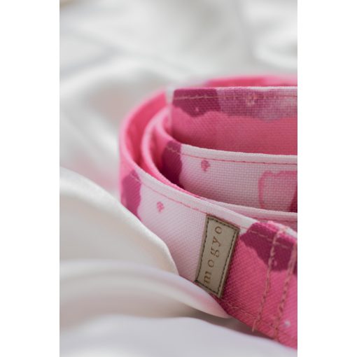 Rózsaszín elegáns vízlepergető Beki póráz